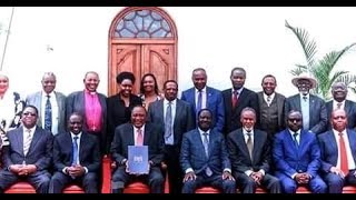 RAILA,UHURU,RUTO SPEECHES AS THEY RECEIVE BBI REPORT IN STATEHOUSE NAIROBI!