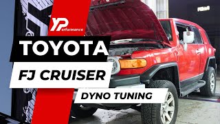 Dyno Tuning Toyota FJ Cruiser | Stock ECU Tuning Videos | Auto Performance & Tuning Garage Ajman UAE