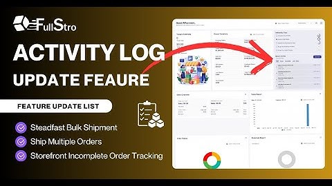 FullStro Activity Log Update