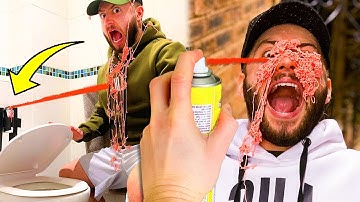 ULTIMATE SILLY STRING TRAP!!!  (PRANK WAR)