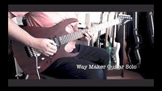 Video thumbnail of "Way Maker- Electric Guitar Solo"