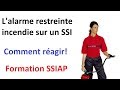 Djevu comment ragir face  une alarme restreinte incendie sur un ssi  formation ssiap