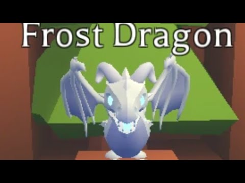 Adopt me! Frost Dragon at 300 subs! - YouTube