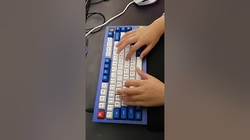 Keychron Q1 typing test