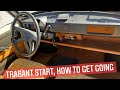Trabant Start, How to Get Going-Наръчник за стартиране на двигателя на Трабант