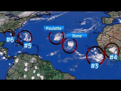 The peak of hurricane season is here and storms are lining up