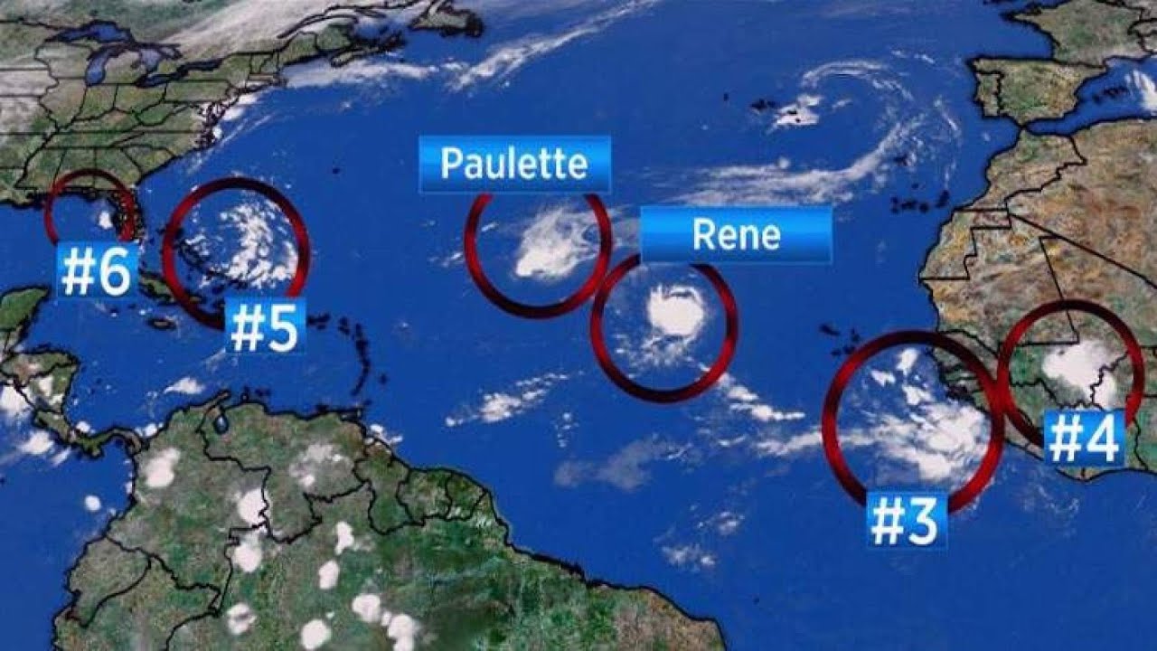The peak of hurricane season is here and storms are lining up