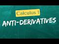 Antiderivatives