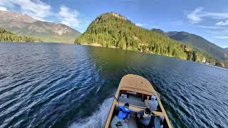 Ross Lake Resort boat pickup from resort