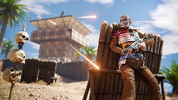 We RAIDED CLANS with their own ROCKETS in Rust