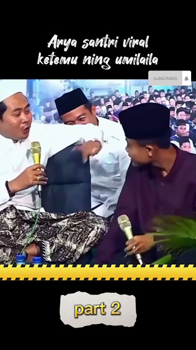 Arya Santri Lirboyo bertemu KH Anwar Zahid #shorts #kajianislami