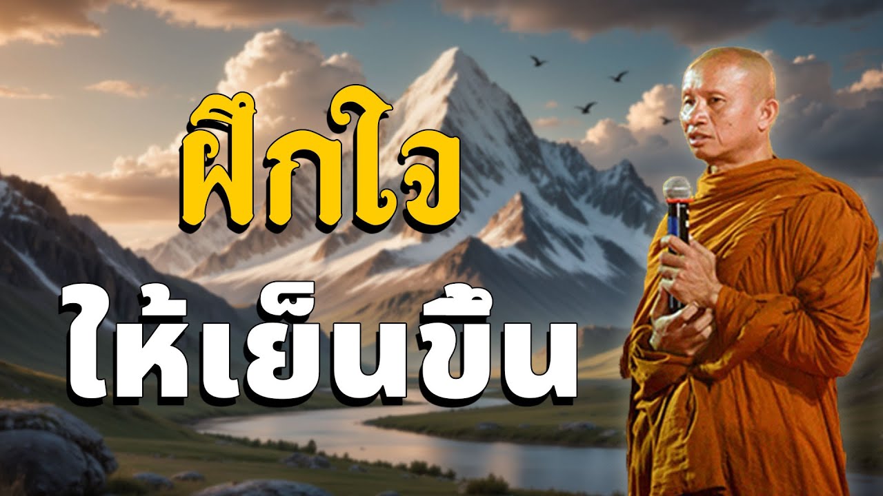ฝึกจิต ฝึกใจให้เย็นขึ้น #ธรรมะ พระอาจารย์ราวี จารุธมฺโม