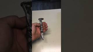 Railroad Spike Rubiks Twist Bottle Opener