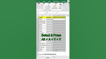 Data Validation in Excel - Tips & Tricks by @todfodeducation #shorts