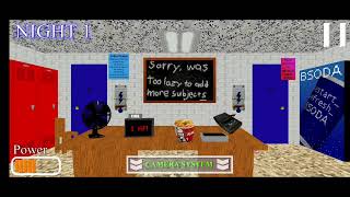 Five Nights At Baldis Redone Demo Android Version Gameplay