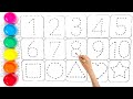1 2 3 4 Numbers Counting in English | One Two Three Four | 1 to 100 in English | 