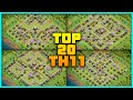 New Best Th11 base link War/Trophy Base (Top20) With Link in Clash of Clans - th11 war base 2020