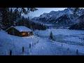 DEEPEST SLEEP EVER: Heavy Winter Blizzard at a Remote Mountain Lake