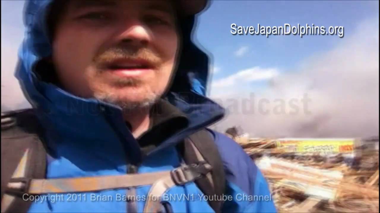 3/12/2011 Otsuchi Japan, walking out through the aftermath of the Tsunami after it destroyed city.