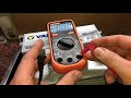 Gleichspannung (PKW Batterie) messen mit einem Multimeter Anleitung