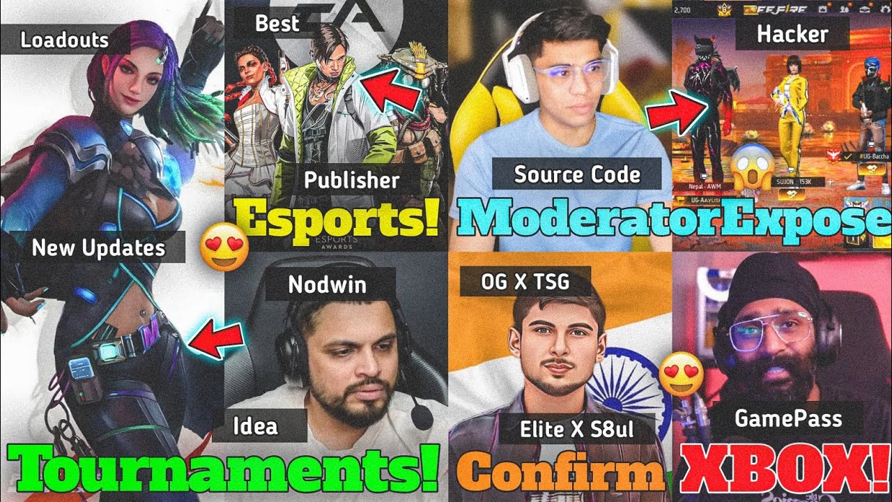 FFMax Hacker Exposed Game Moderator, Best Esports Publisher, Sid Share Tour Idea To Nodwin,NG,COD,SW