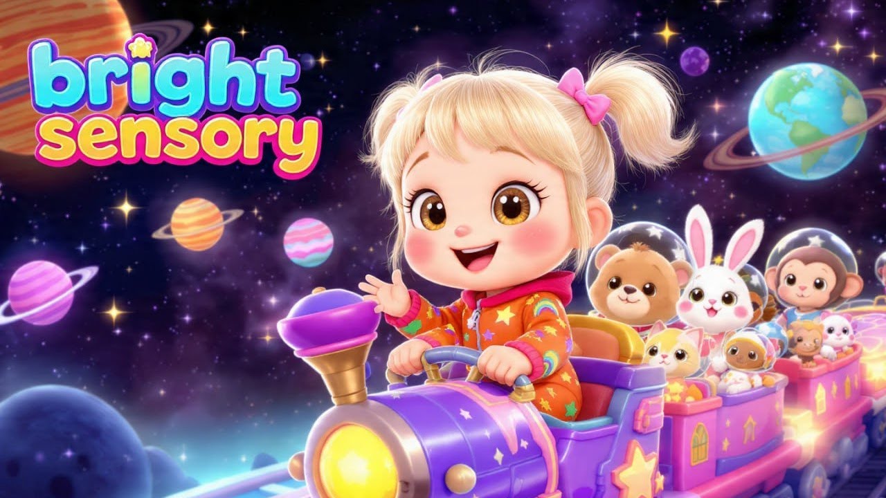 Baby Sensory Play - Bedtime Stories for Toddlers - Sensory Videos for Baby Calming