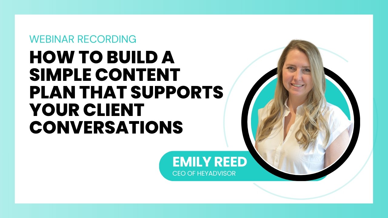 How to Build a Simple Content Plan That Supports Your Client Conversations