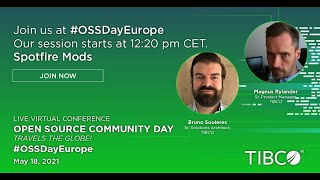 Open Source Community Day #OSSDayEurope - Spotfire Mods: Easy-to-Build Custom Analytics Apps