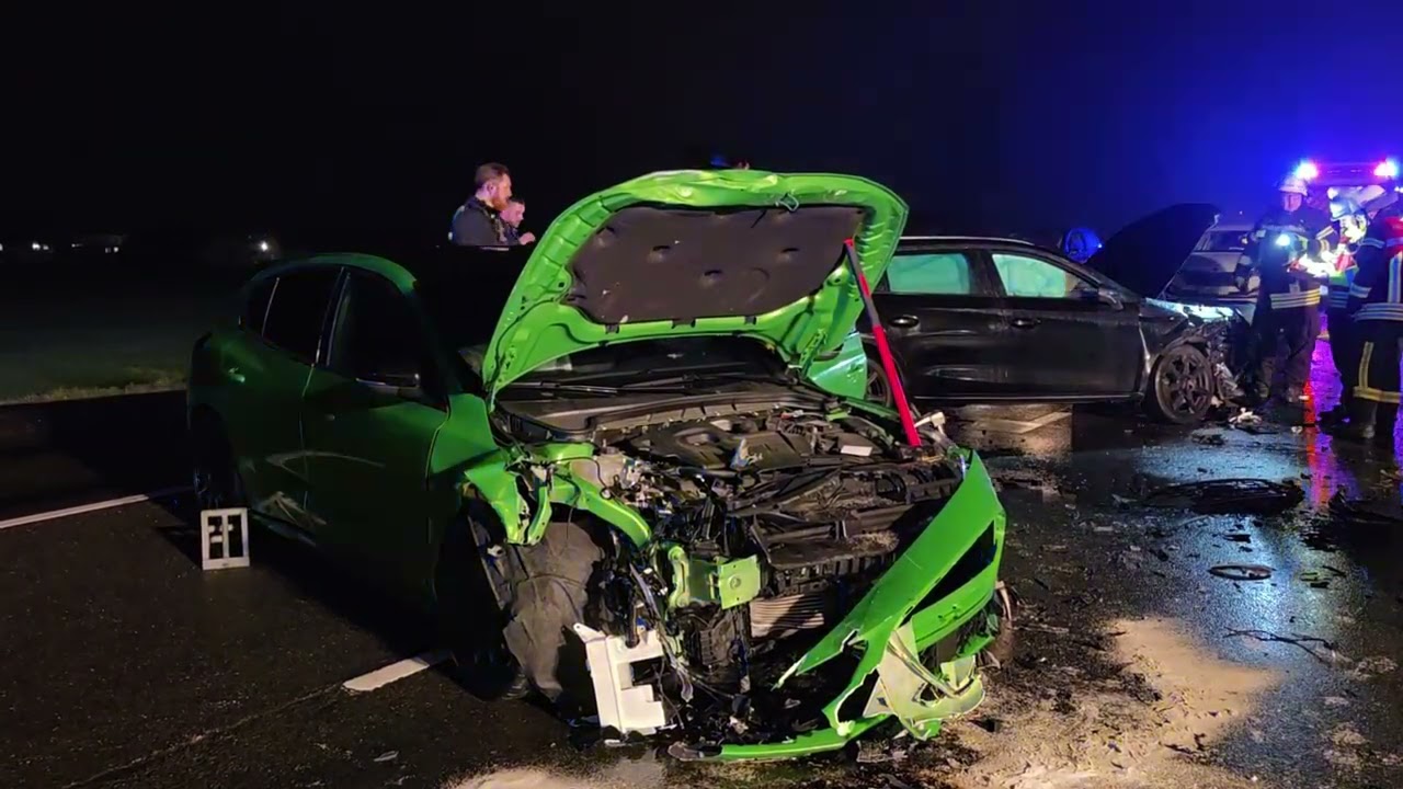 Verkehrsunfall auf der L117 bei Hückelhoven Ratheim