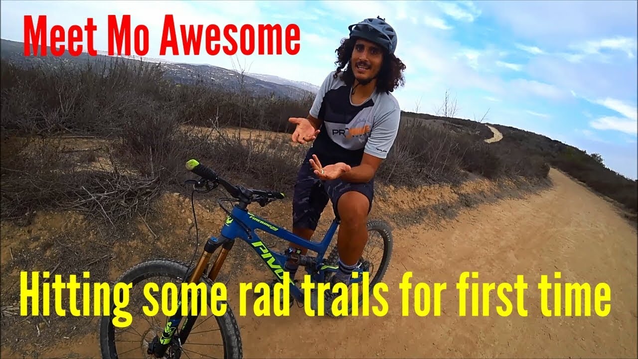 Hitting some rad Laguna trails for the first time with Mo Awesome from Awesome MTB (Aug 24, 2018)