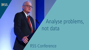 Barnett Lecture: Analyse problems, not data