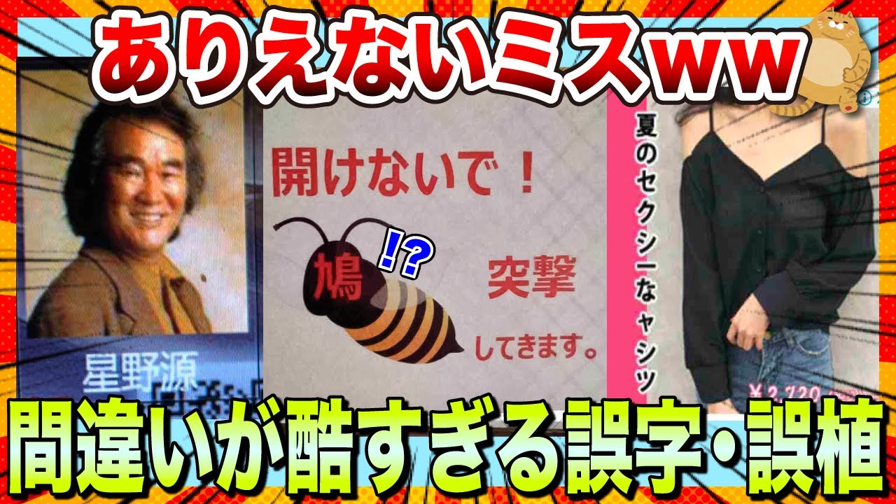 【🔥爆笑】どうしてそうなったwww面白誤字・誤植集がヤバすぎる件www【2ch】【5ch】【ゆっくり解説】【コメ付き】【面白画像】