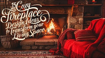 Cozy Up Your Living Space with These 15 Beautiful Fireplace Designs