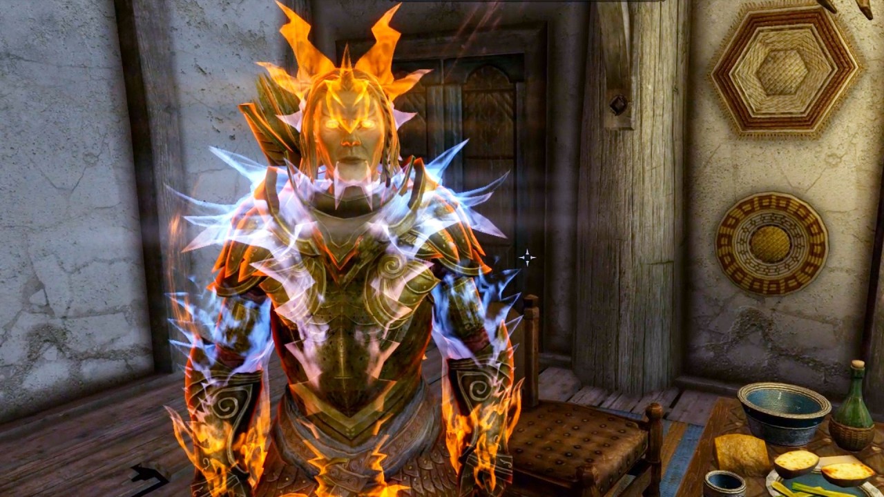 What would be if you used Dragon Aspect Shout in fistfight brawl. Skyrim Anniversary Edition