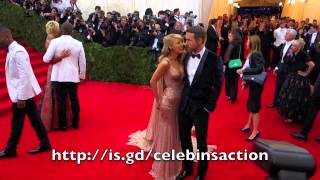 Blake Lively and Ryan Reynolds Are Gucci Perfect At 2014 MET GALA