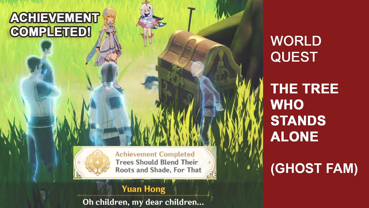 The Tree Who Stands Alone, Ghost Family | Genshin Impact World Quest