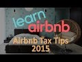 Airbnb Tax Webinar 2015 with Derek Davis