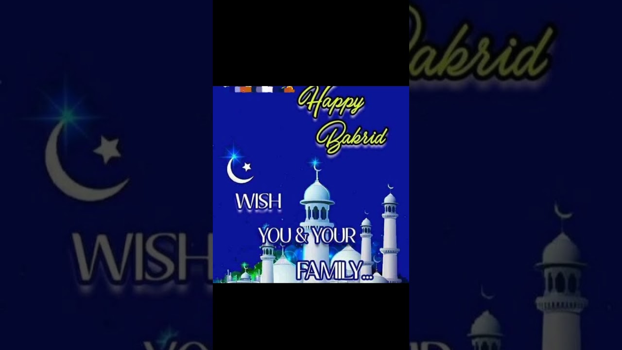 happy bakrid 