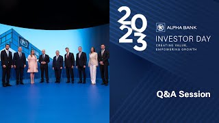 Q&A Session at Alpha Bank Investor Day 2023