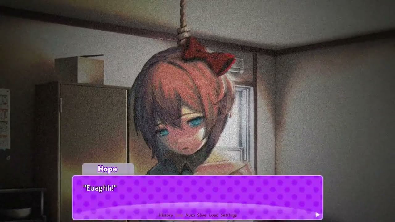 Юри пытается спасти Саёри, НО... (Кошмар) - Just Yuri Mod