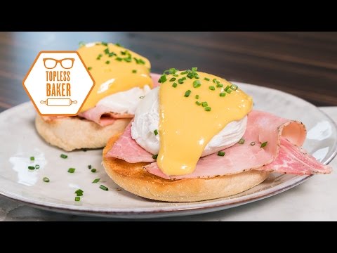 5 Minute Eggs Benedict - Topless Baker
