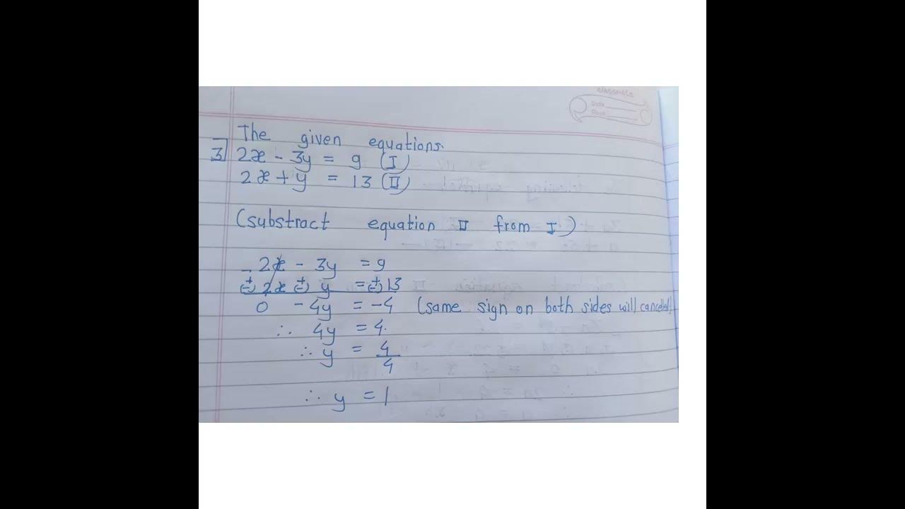 2x-3y-9-2x-y-13-simultaneous-equation-in-two-variable-solution