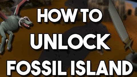 How to Unlock Fossil Island in Oldschool Runescape! Bone Voyage Quest Guide[OSRS]