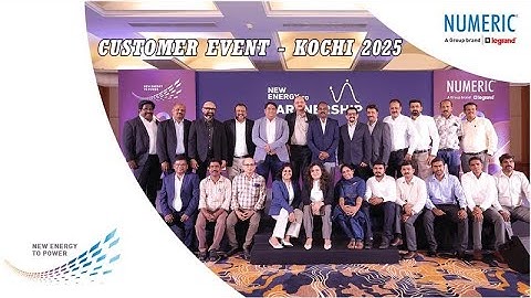 Numeric Customer Event Kochi 2025 | Numeric UPS