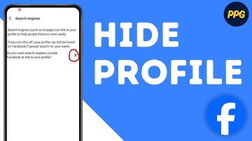 How To Hide Facebook Profile From Search Engines ?