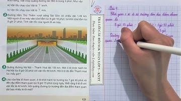 Bài 73 Chủ đề 12. Ôn tập toán chuyển động đều - Toán 5 Kết nối tri thức