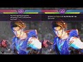 Street Fighter 6 - PS5 vs Xbox Series X Graphics Comparison [4K60 HD]