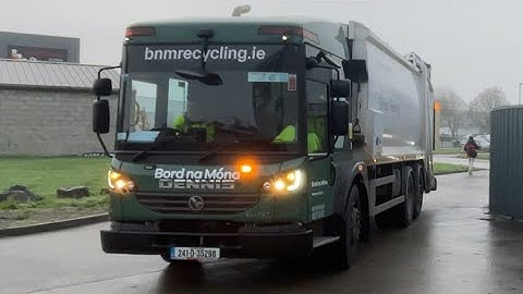 Bord Na Mona (AES Recycling) 2024 Dennis elite+ with a Olympus body and Terberg Omnidels 