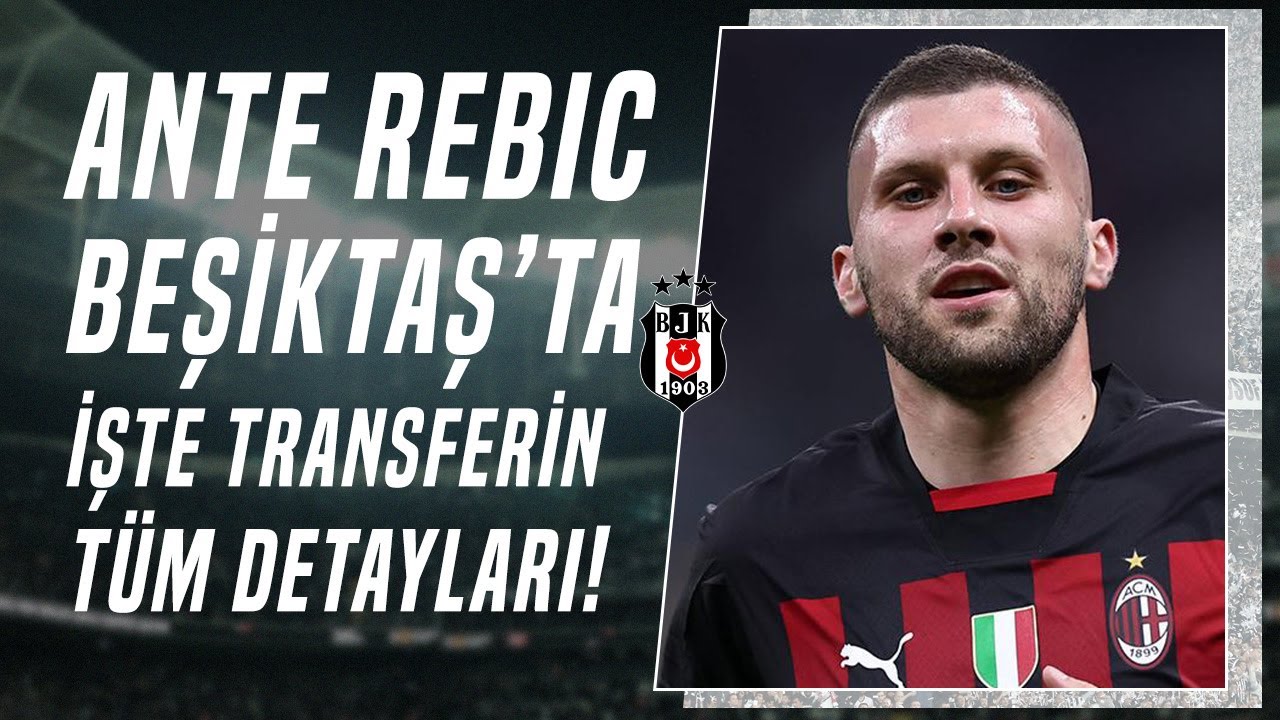 Ante Rebic deixa AC Milan e assina pelo Besiktas 