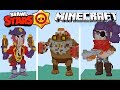 МАЙНКРАФТ BRAWL STARS ГЕРОИ! КОНКУРС 1800 рублей за постройку! Битва строителей!